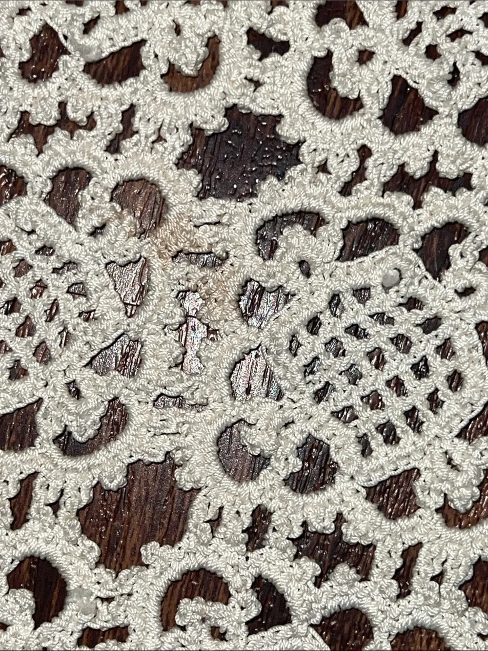 Handmade vintage crochet